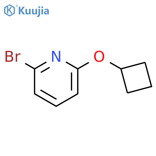 Pyridine, 2-bromo-6-(cyclobutyloxy)- structure