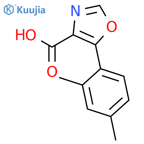 4-Oxazolecarboxylic acid, 5-(2,4-dimethylphenyl)- structure