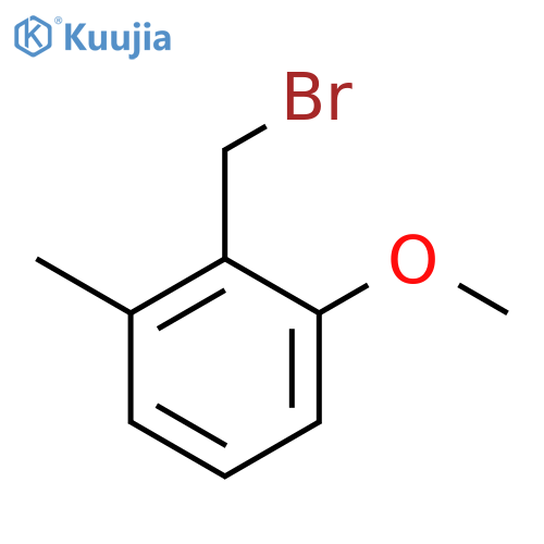 2-(bromomethyl)-1-methoxy-3-methylbenzene structure