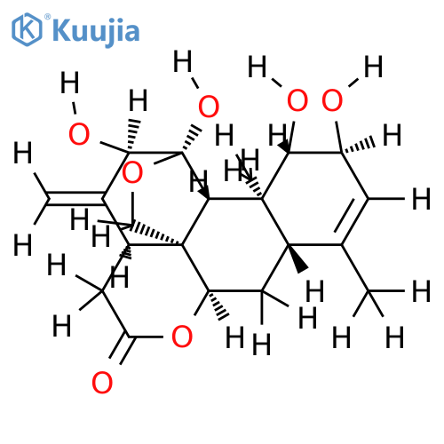 (1beta,2alpha,11alpha,12alpha)-1,2,11,12-tetrahydroxy-11,20-epoxypicrasa-3,13(21)-dien-16-one structure