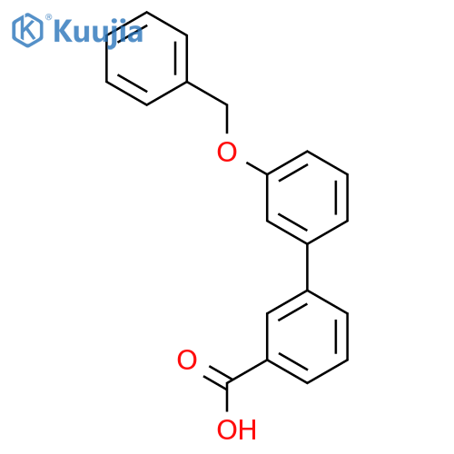 3'-(Benzyloxy)[1,1'-biphenyl]-3-carboxylic acid structure