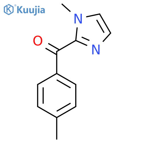 (1-Methyl-1H-imidazol-2-yl)(4-methylphenyl)methanone structure