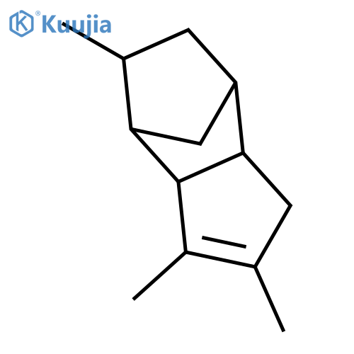 4,7-Methano-1H-indene, 3a,4,5,6,7,7a-hexahydro-2,3,5-trimethyl- structure