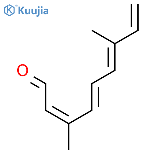 2,4,6,8-Nonatetraenal, 3,7-dimethyl-, (E,E,E)- structure