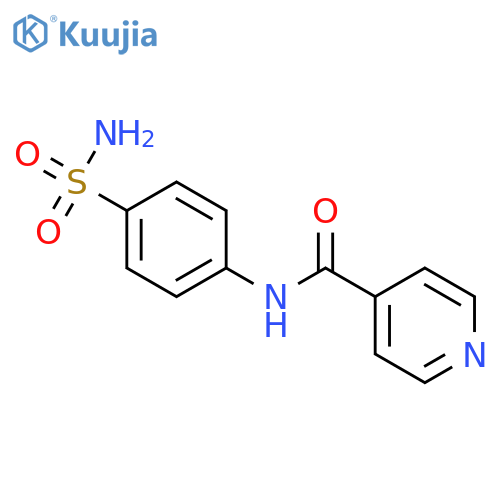 N-(4-sulfamoylphenyl)pyridine-4-carboxamide structure