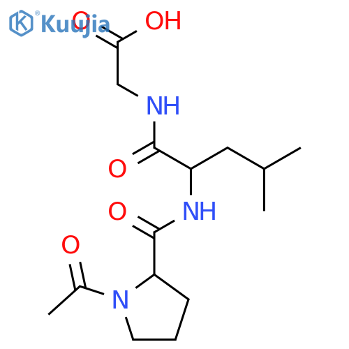 Ac-Pro-Leu-Gly-OH structure