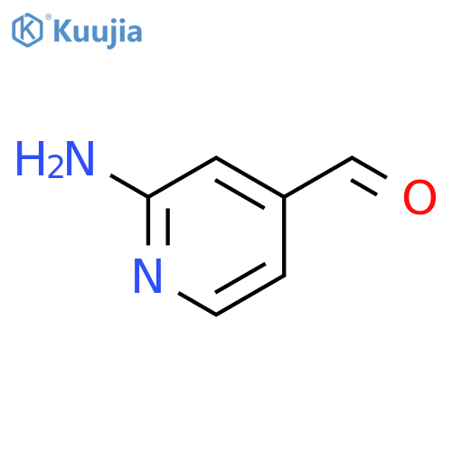 2-aminopyridine-4-carbaldehyde structure