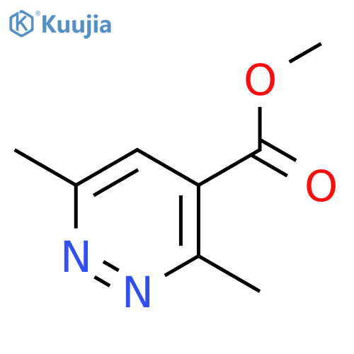 ethyl 3,6-dimethylpyridazine-4-carboxylate structure