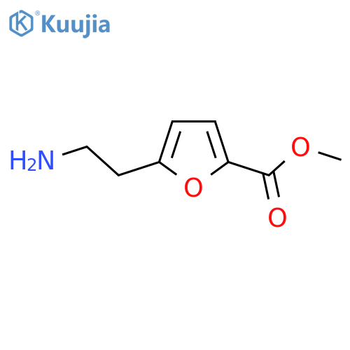 methyl 5-(2-aminoethyl)furan-2-carboxylate structure