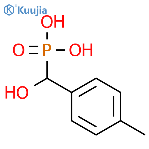 Phosphonic acid, [hydroxy(4-methylphenyl)methyl]- structure