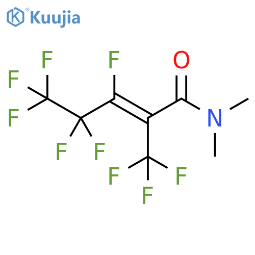 2-Pentenamide, 3,4,4,5,5,5-hexafluoro-N,N-dimethyl-2-(trifluoromethyl)-, (E)- (9CI) structure