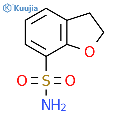 2,3-dihydro-1-benzofuran-7-sulfonamide structure
