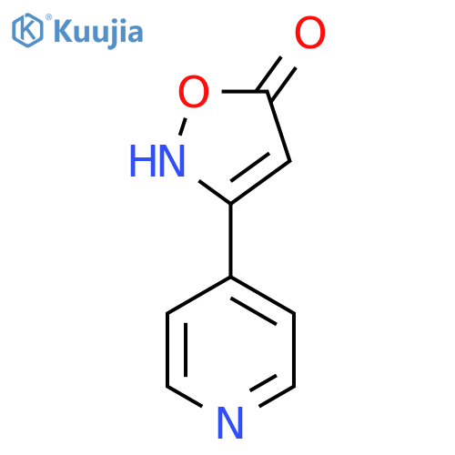 5-Hydroxy-3-(4-pyridyl)isoxazole structure