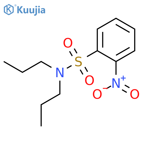 Benzenesulfonamide, 2-nitro-N,N-dipropyl- structure