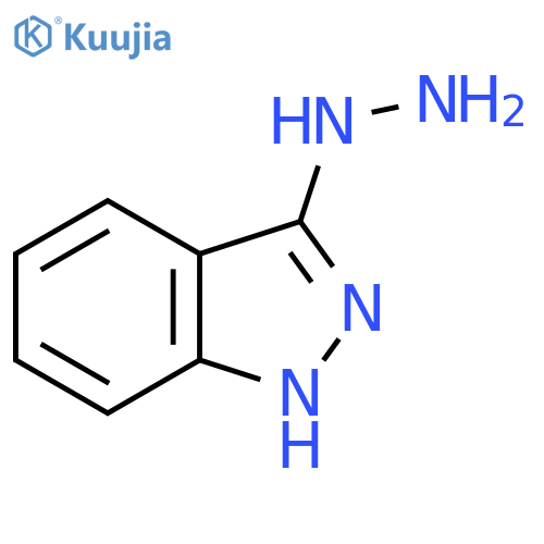 3-hydrazinyl-2H-indazole structure