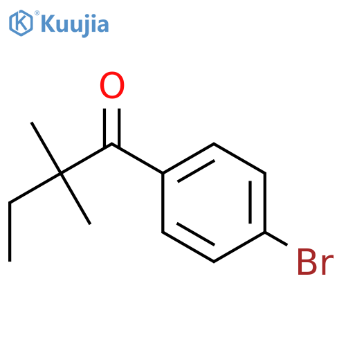 4'-Bromo-2,2-dimethylbutyrophenone structure