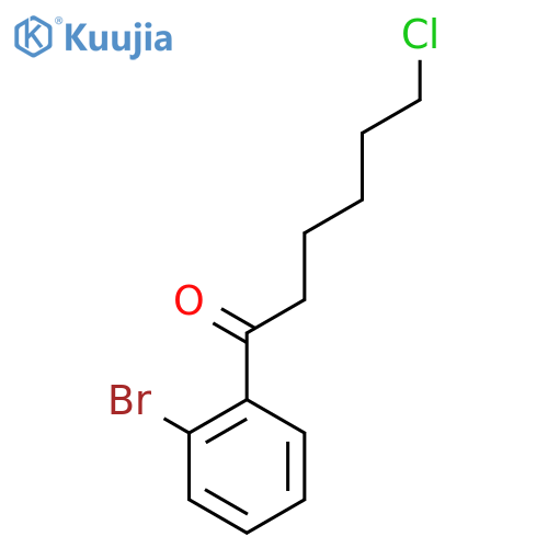 1-(2-Bromophenyl)-6-chloro-1-oxohexane structure