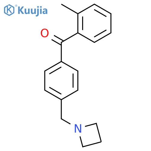 4'-Azetidinomethyl-2-methylbenzophenone structure
