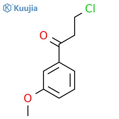 3-Chloro-3'-methoxypropiophenone structure
