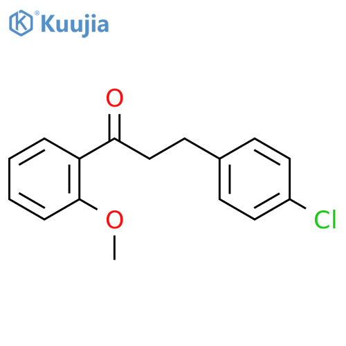 3-(4-Chlorophenyl)-2'-methoxypropiophenone structure