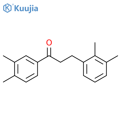 3',4'-Dimethyl-3-(2,3-dimethylphenyl)propiophenone structure