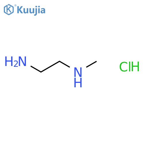 N1-Methylethane-1,2-diamine hydrochloride structure