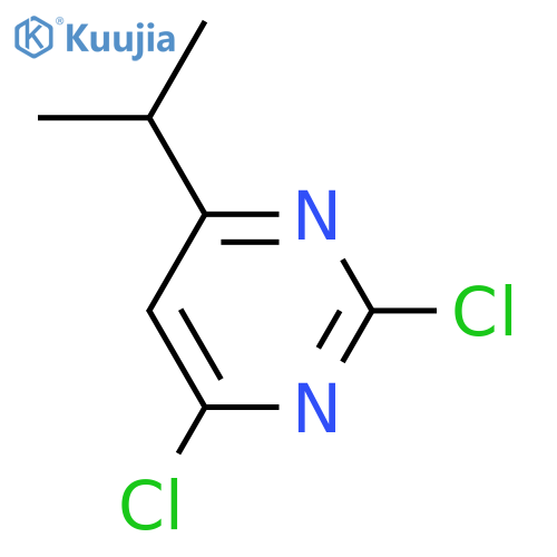 2,4-dichloro-6-(propan-2-yl)pyrimidine structure