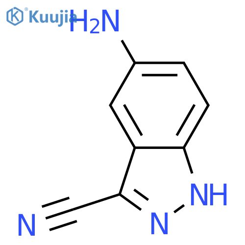 5-Amino-1H-indazole-3-carbonitrile structure