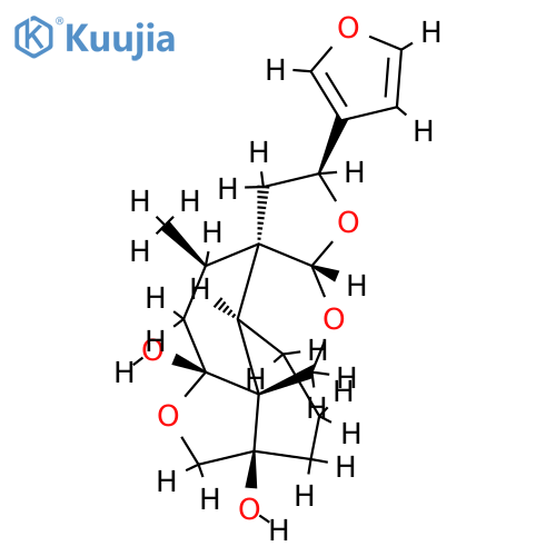 (2S,9aS,13R)-2α-(3-Furanyl)-2,3,3bα,4,5,6-hexahydro-13-methyl-11aαH-3aα,9-ethanodifuro[2,3-c:3',4'-i][2]benzopyran-6aβ,9β(7H)-diol structure