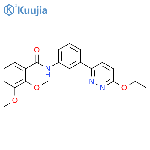 N-3-(6-ethoxypyridazin-3-yl)phenyl-2,3-dimethoxybenzamide structure