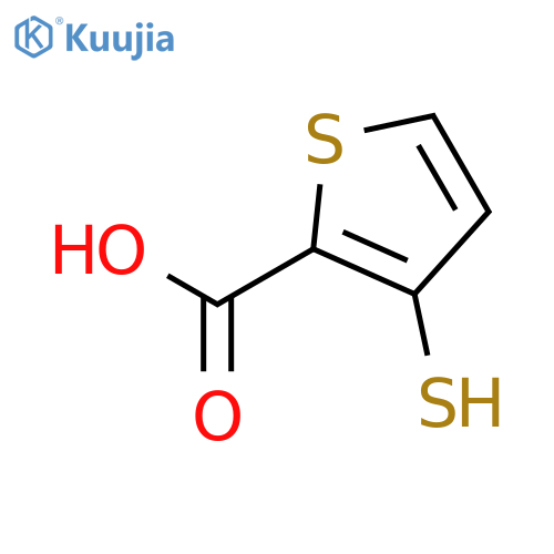 3-Sulfanyl-2-thiophenecarboxylic acid structure