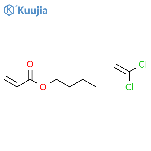 VINYLIDENE CHLORIDE-BUTYL ACRYLATE COPOLYMER structure