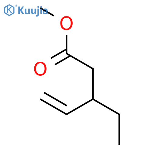 4-PENTENOIC ACID, 3-ETHYL-, METHYL ESTER structure