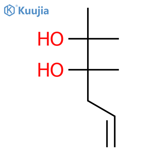 5-Hexene-2,3-diol, 2,3-dimethyl- structure