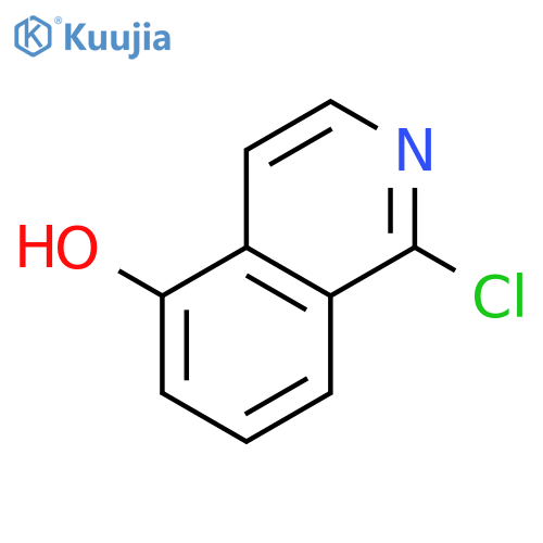 1-Chloroisoquinolin-5-ol structure