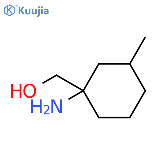 (1-Amino-3-methyl-cyclohexyl)-methanol structure