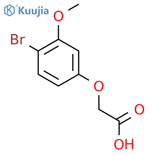 2-(4-bromo-3-methoxyphenoxy)acetic acid structure