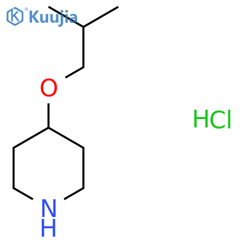 4-Isobutoxy-piperidine Hydrochloride structure