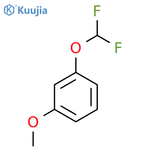 1-(Difluoromethoxy)-3-methoxybenzene structure