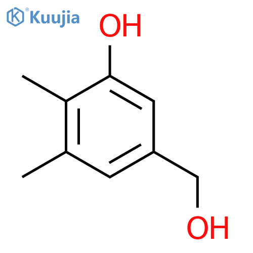 3,4-Dimethyl-5-hydroxybenzyl alcohol structure