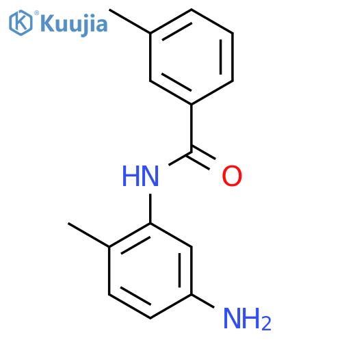 N-(5-Amino-2-methylphenyl)-3-methylbenzamide structure