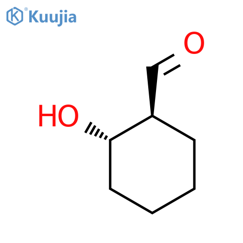 rac-(1R,2R)-2-hydroxycyclohexane-1-carbaldehyde structure