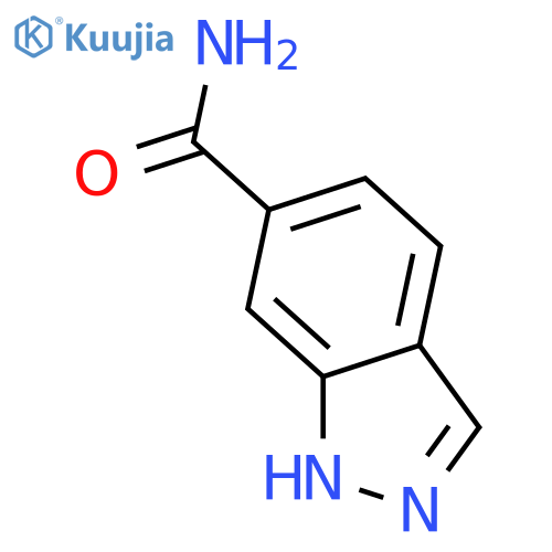 1H-Indazole-6-carboxamide structure