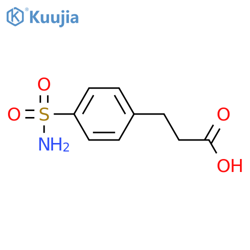 p-Aminosulfonyldihydrocinnamic Acid structure