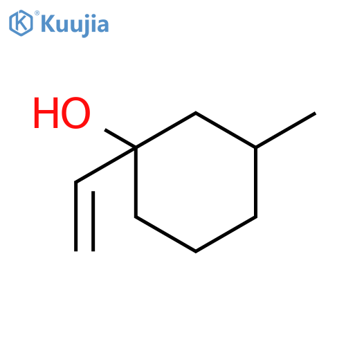 Cyclohexanol, 1-ethenyl-3-methyl- structure