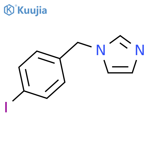 1-(4-Iodophenyl)methyl-1H-imidazole structure