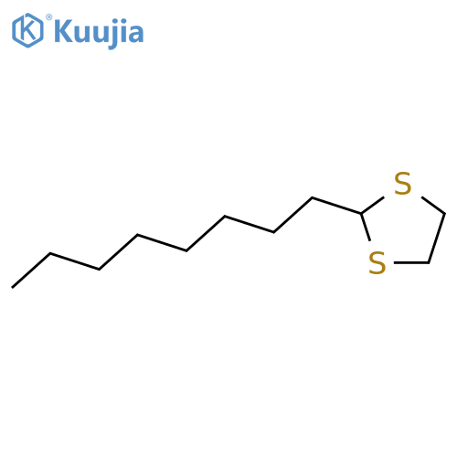 1,3-Dithiolane, 2-octyl- structure