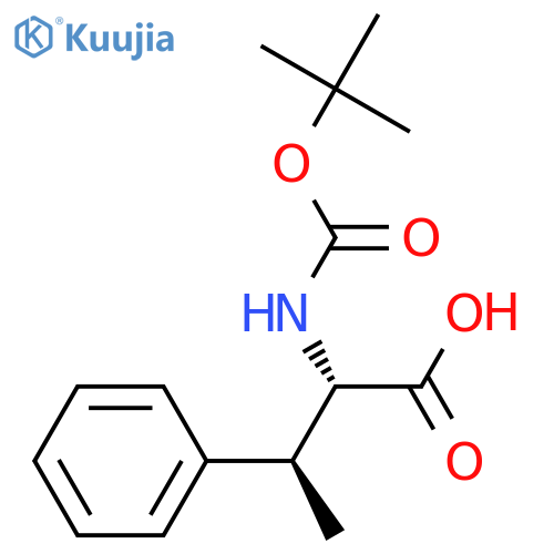 N-Boc-erythro-L-beta-methylphenylalanine structure