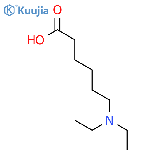 Hexanoic acid, 6-(diethylamino)- structure