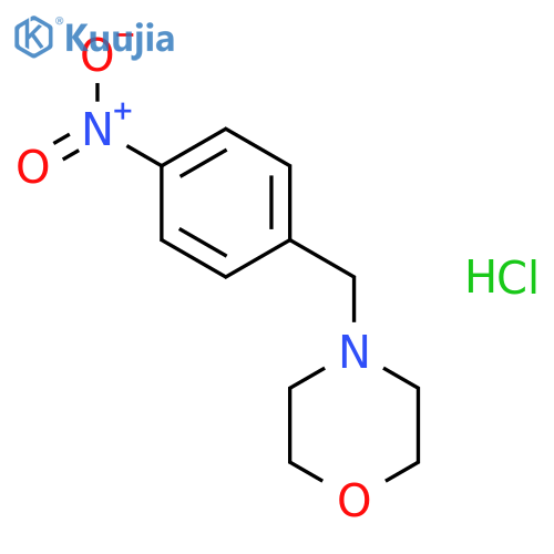 4-(4-Nitrobenzyl)morpholine hydrochloride structure